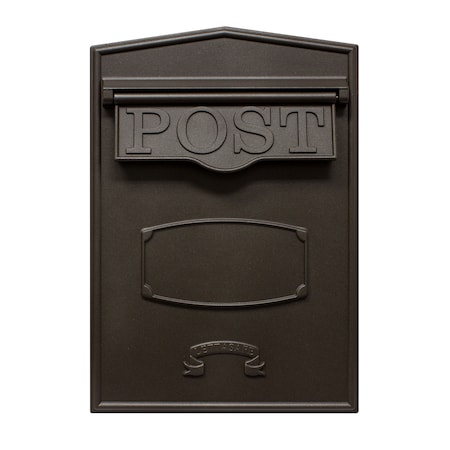 Lettasafe Bloomsbury rear retrieval mailbox (Bronze color) LSF-LS05-BRZ